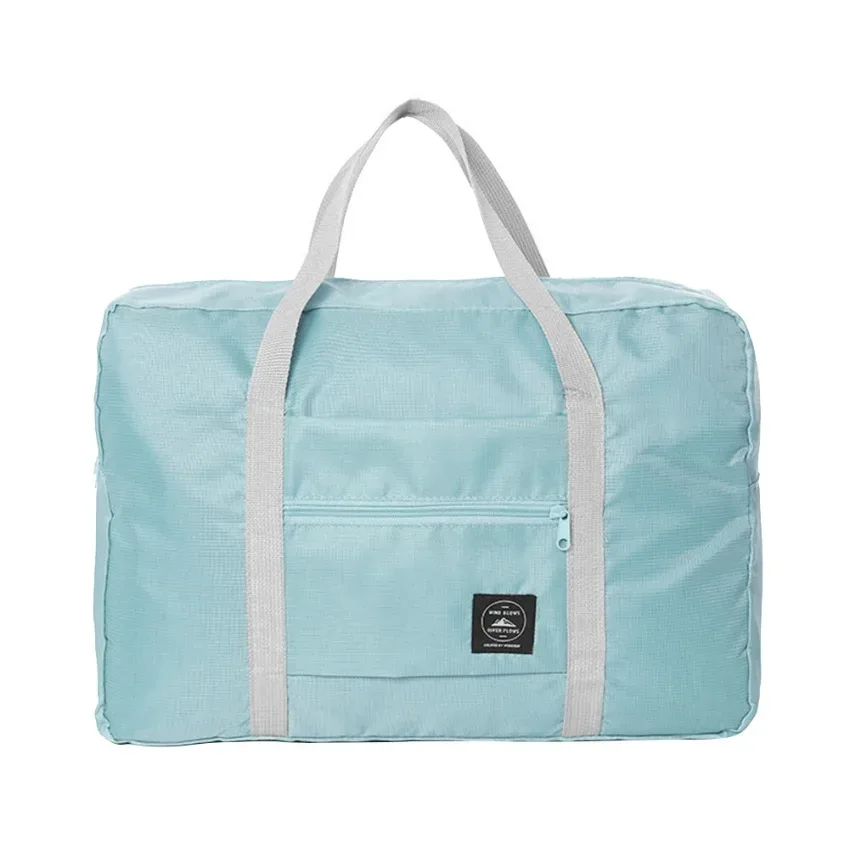 Sac de voyage pliable : bleu ciel